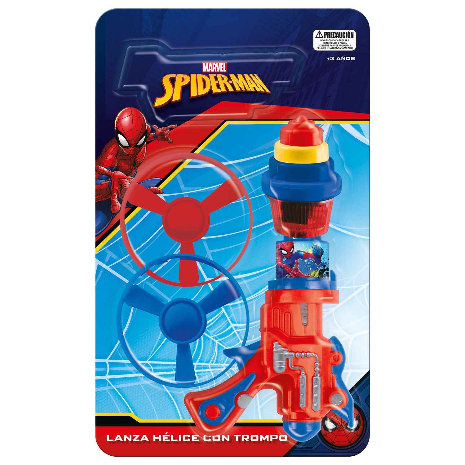 Lanza Hélices y Trompos | Spiderman Marvel